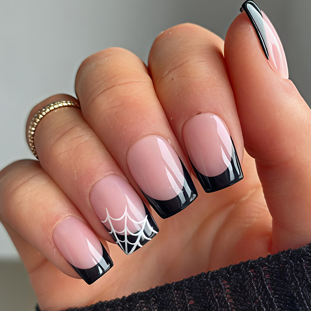 Nail Art Jelly - 24 Adet Cadılar Bayramı Takma Tırnak
