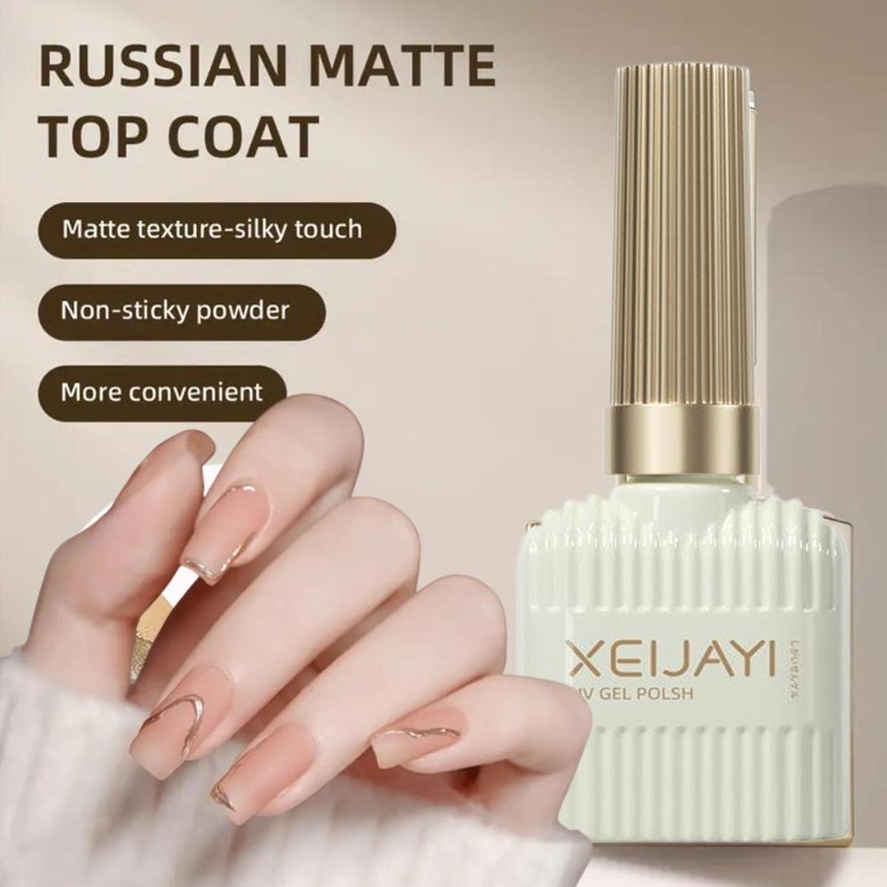 Gel Top Coat - 15ml Rus Mat Baz Üst Kat