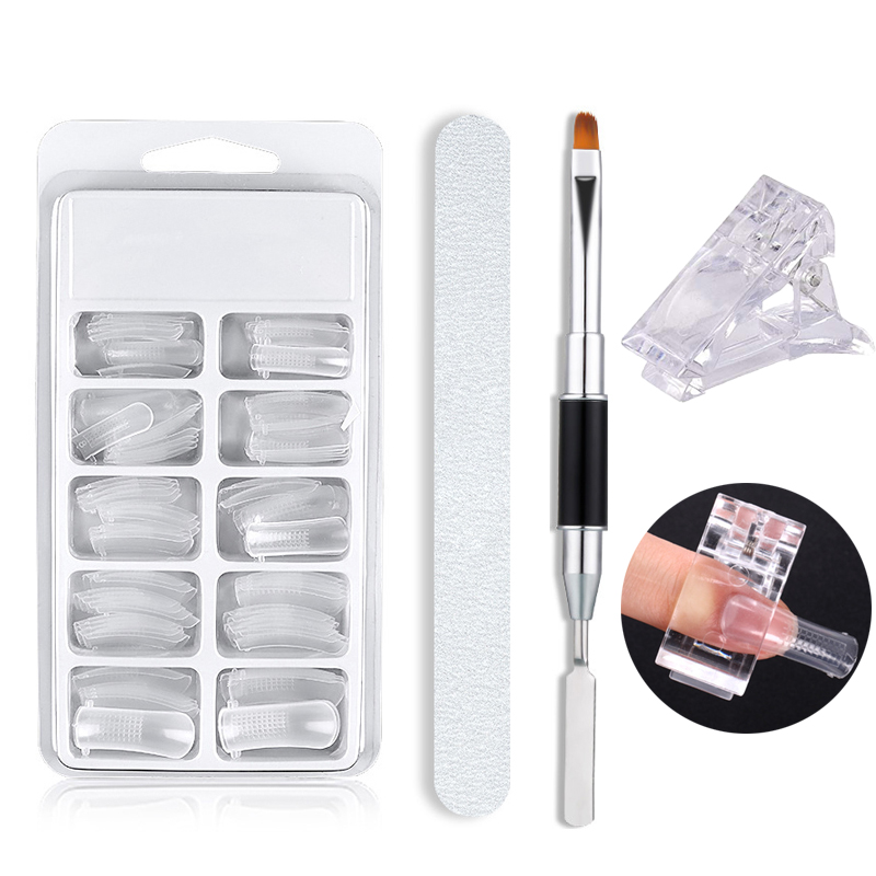 Polygel Nail Kit - Uzatma seti için poli tırnak jeli
