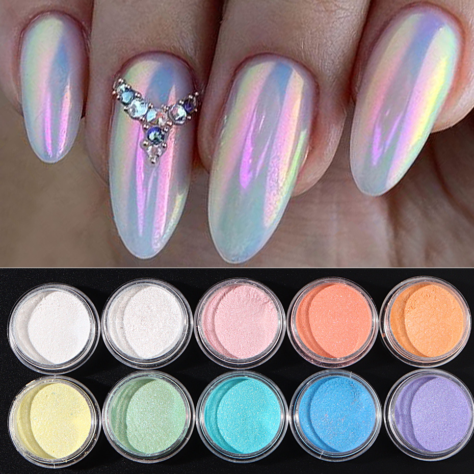 Dip Powder Nail - 10 adet Set Tırnak Denizkızı Daldırma