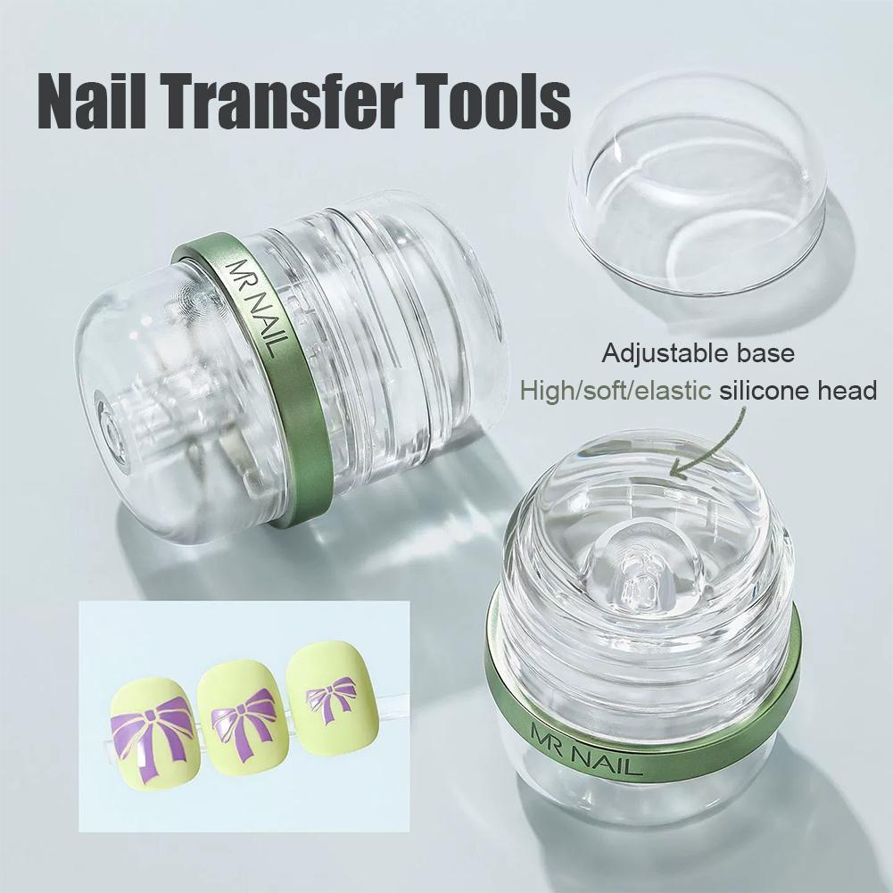 Nail Art Jelly - Jöle Silikon Tırnak Sanatı Damgalayıcısı, 2'si