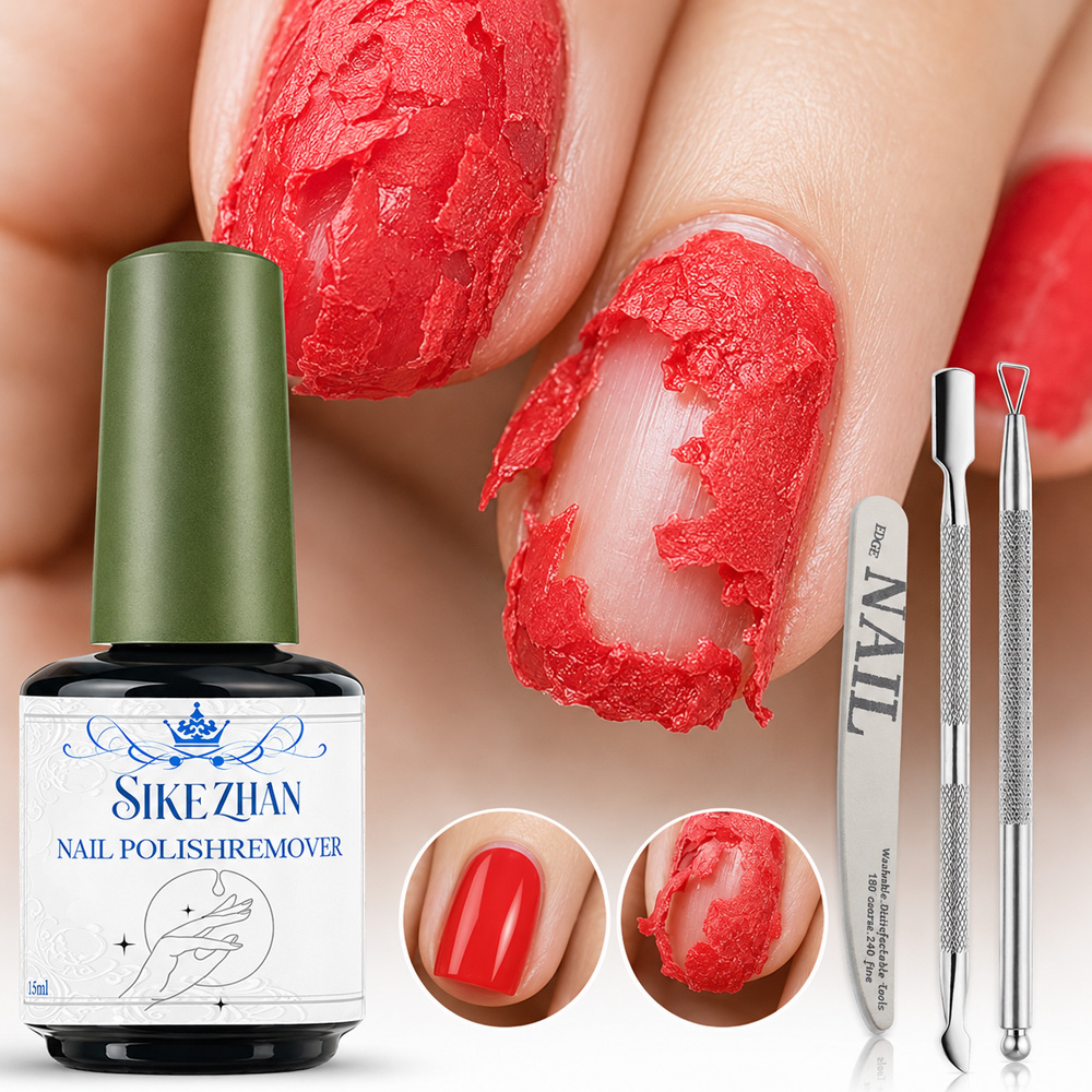 Gel Top Coat - SIKEZHAN Hızlı Sihirli Jel Sökücü Hızlı
