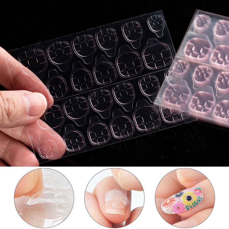 Nail Art Jelly - Çift Taraflı Tırnak Tutkal Çıkartmalar Jöle