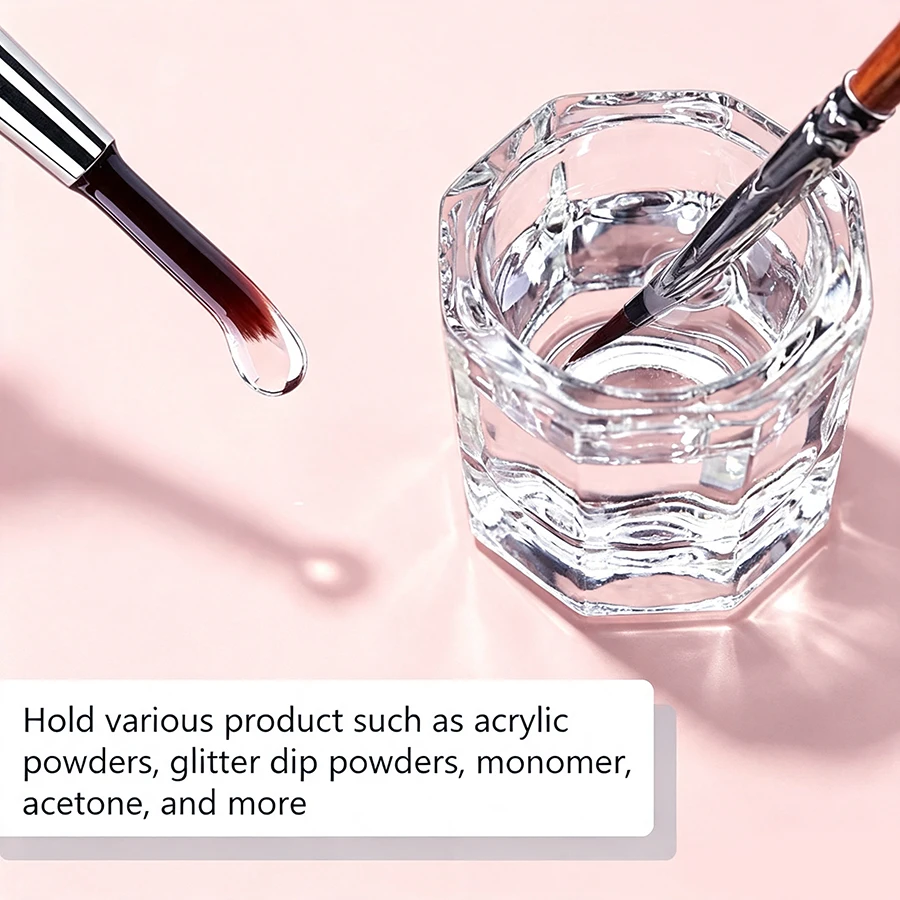 Şeffaf Kristal Cam Dappen Kabı - Acrylic Powder Clear incelemesi ve fiyatı