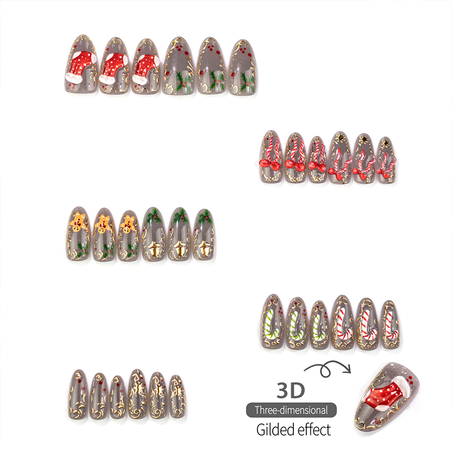 30 Parçalık Noel Temalı Takma  - Nail Art Jelly incelemesi ve fiyatı