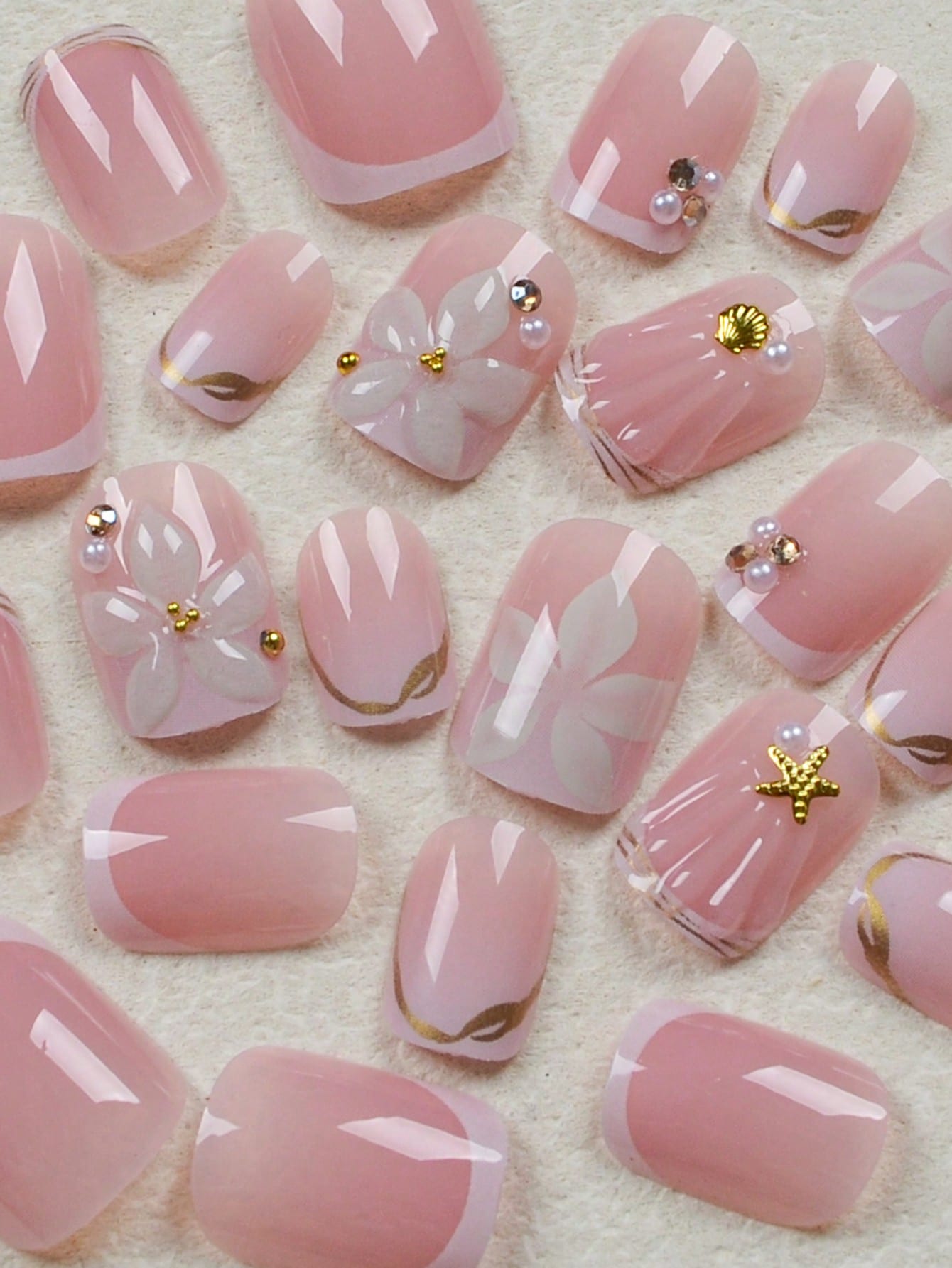 24 Adet Kısa Kare Beyaz Fransı - Nail Art Jelly incelemesi ve fiyatı