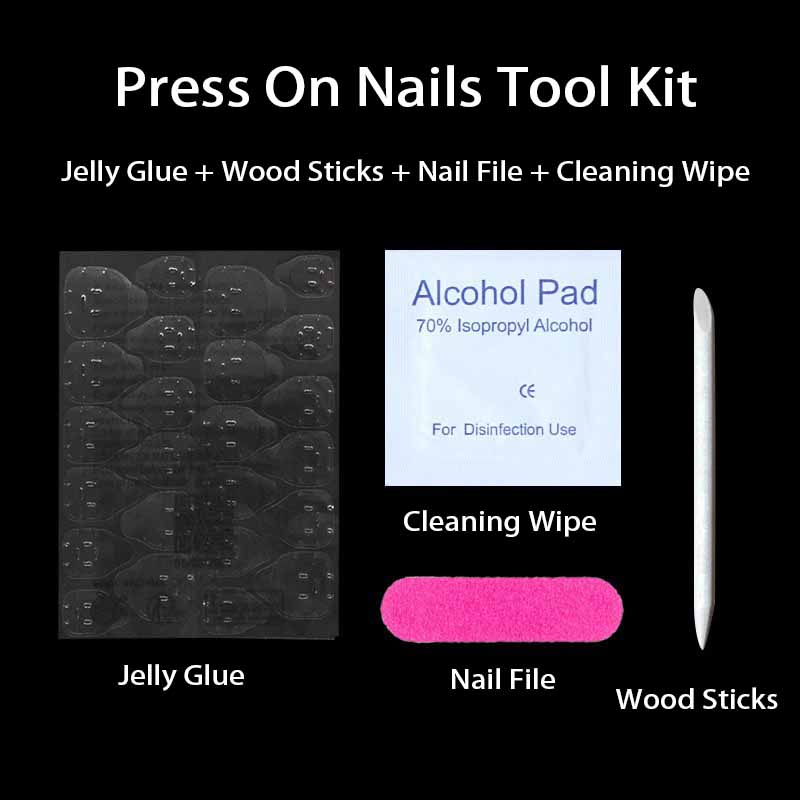 1 takım tırnak yapışkanlı sekm - Nail Art Jelly incelemesi ve fiyatı