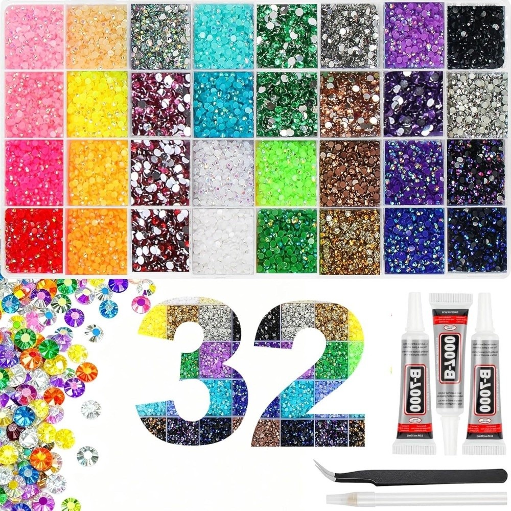 Çok Renkli Reçine Yapay Elmas  - Nail Art Jelly incelemesi ve fiyatı