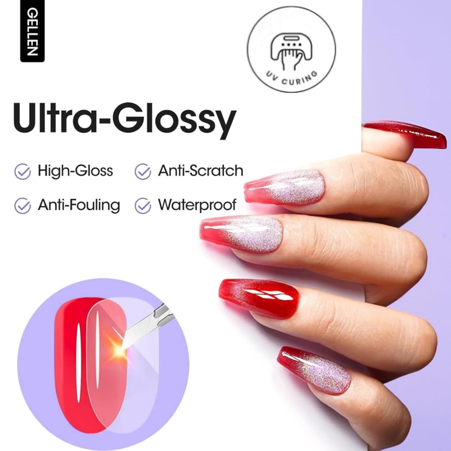 GELLEN Tırnak Jeli Üst Kat 18M - Gel Top Coat incelemesi ve fiyatı