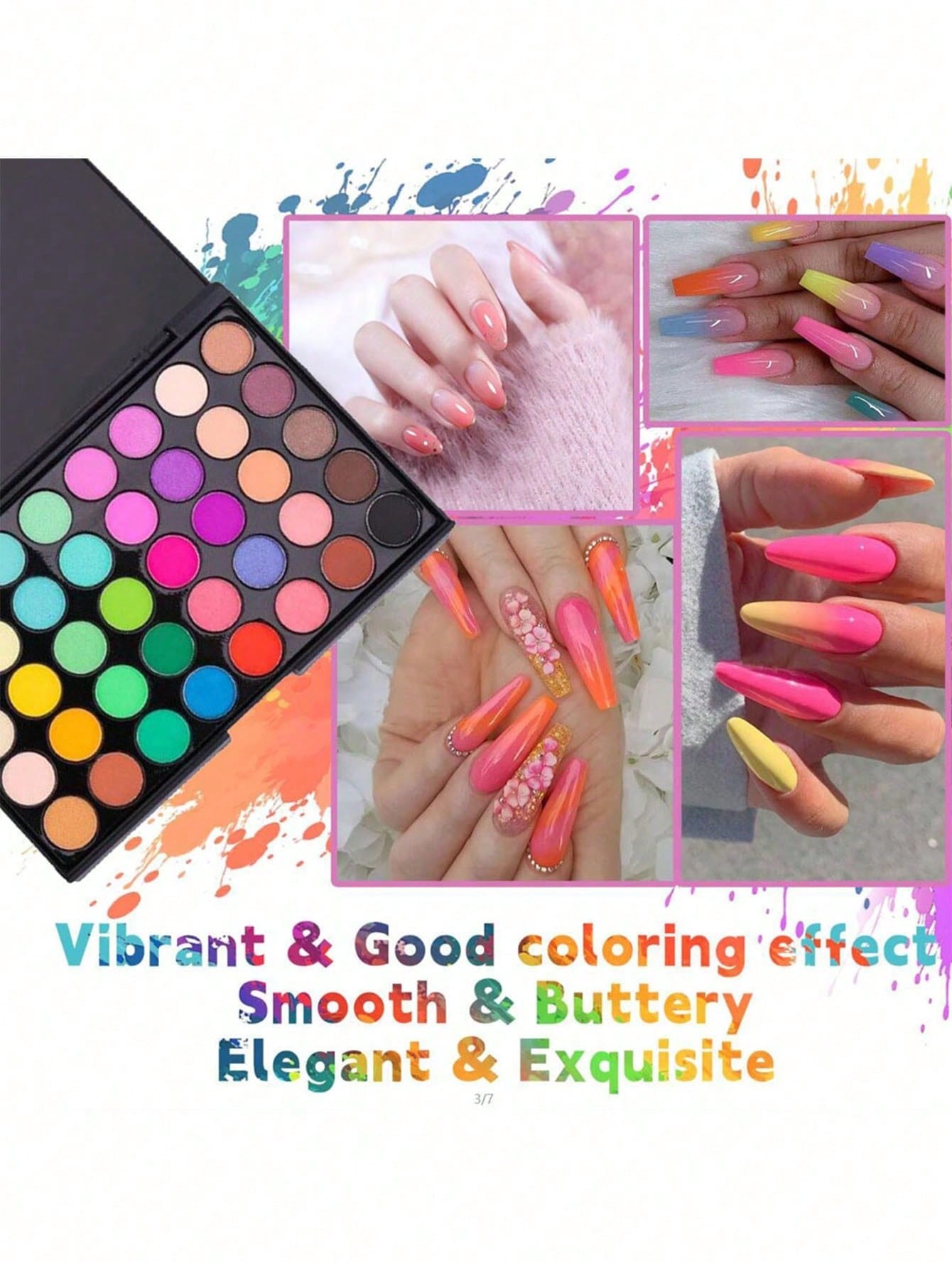 Tırnak Sanatı Pigment Tozu Pal - Dip Powder Nail incelemesi ve fiyatı