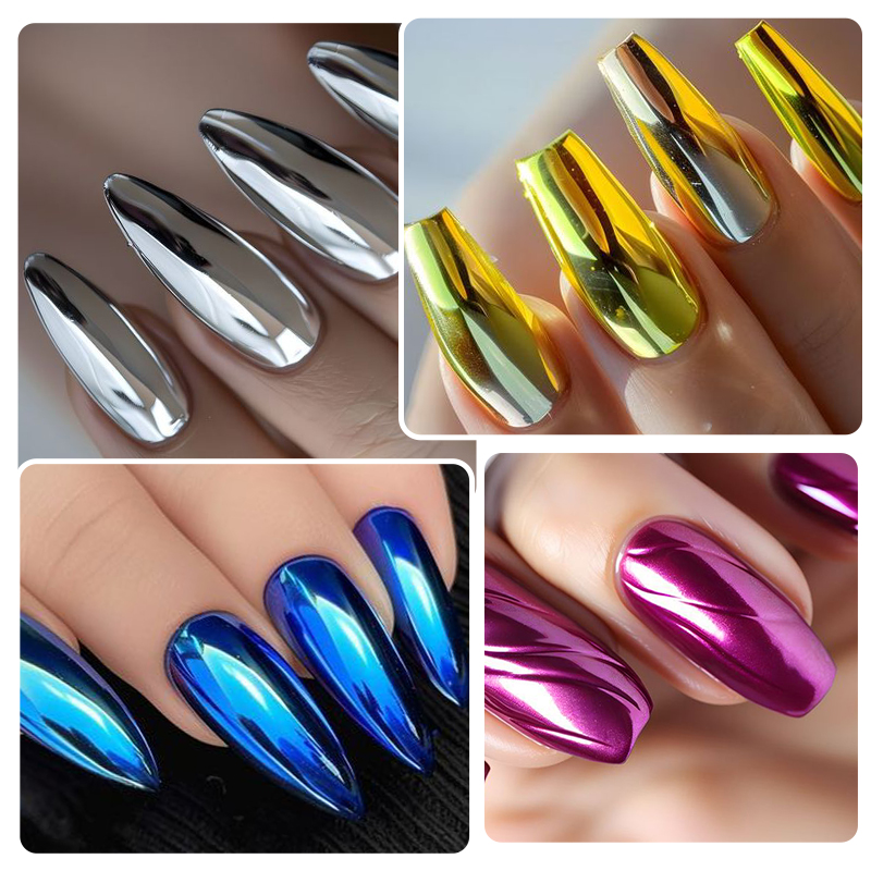 Metalik Altın Gümüş Ayna Tozu  - Dip Powder Nail incelemesi ve fiyatı
