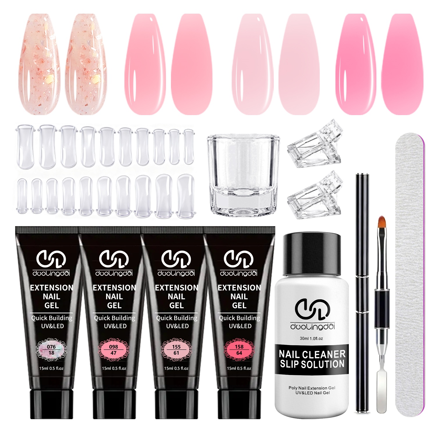 Duolingdai Poli Jel Tırnak Kit - Polygel Nail Kit incelemesi ve fiyatı