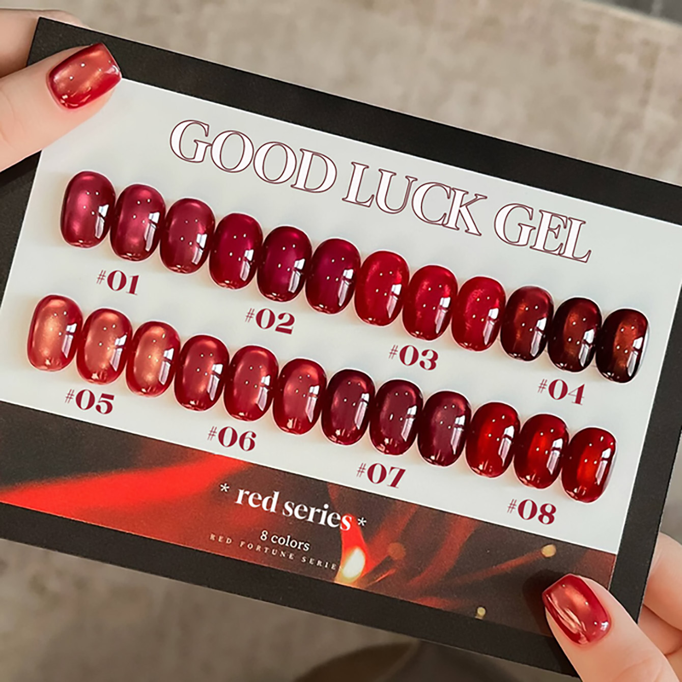 1 adet TC Çok Yönlü Yeni Yıl Ş - Nail Art Red Wine Cat Eye incelemesi ve fiyatı
