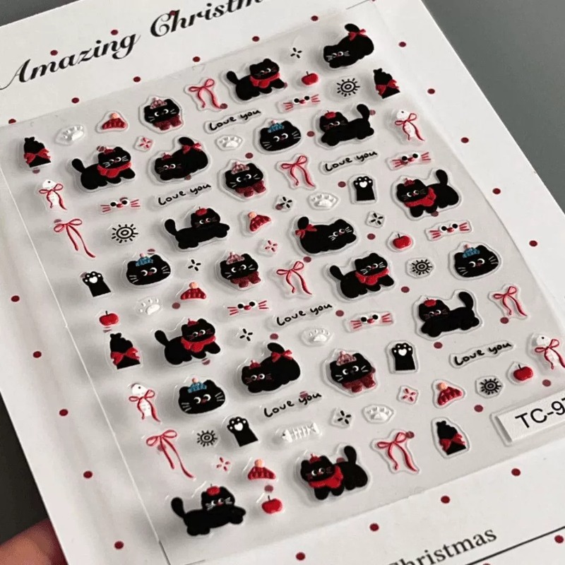 Sevimli Karikatür Fiyonklu Siy - Nail Art Jelly incelemesi ve fiyatı