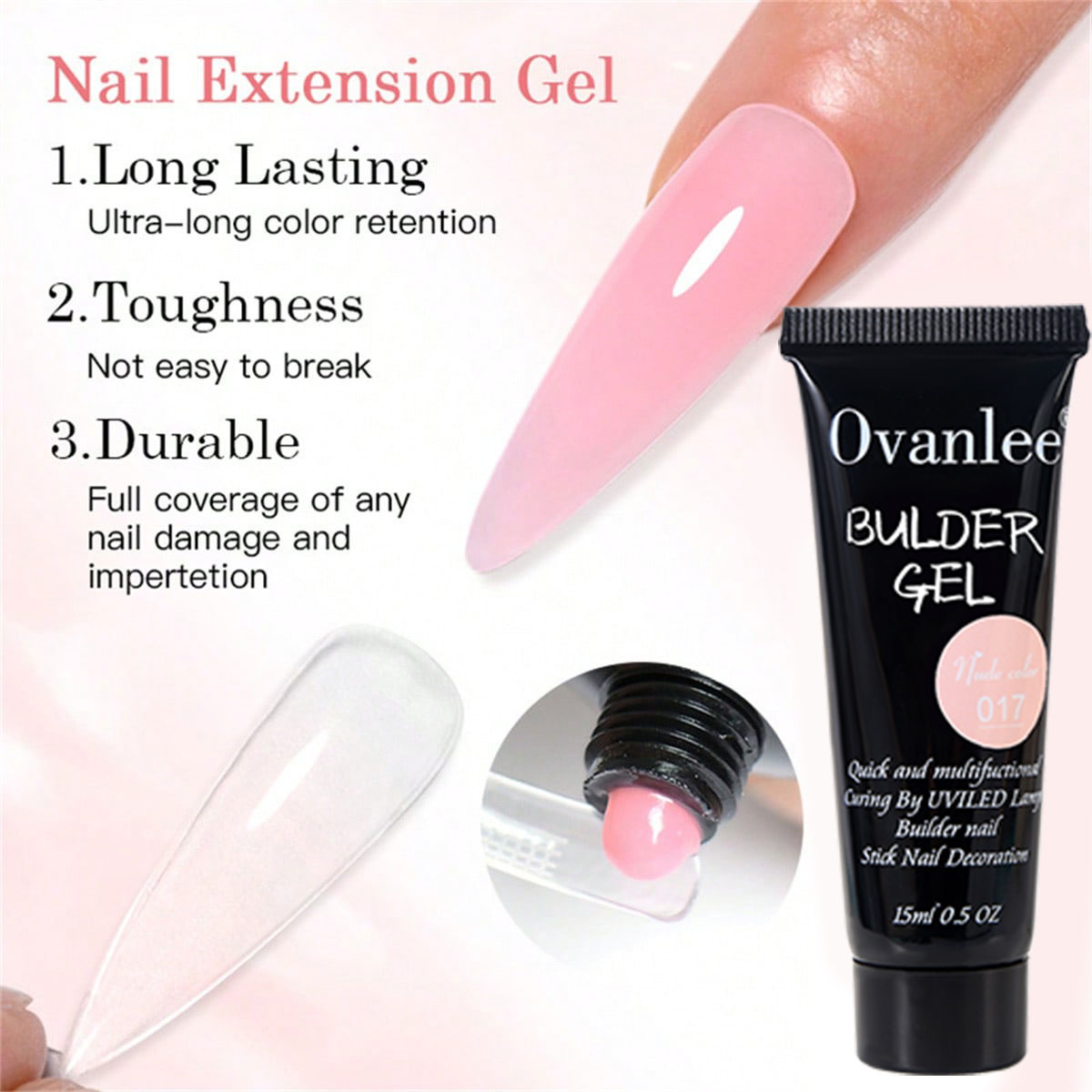 Ovanlee 18'i 1 Arada, Kalıpsız - Polygel Nail Kit incelemesi ve fiyatı